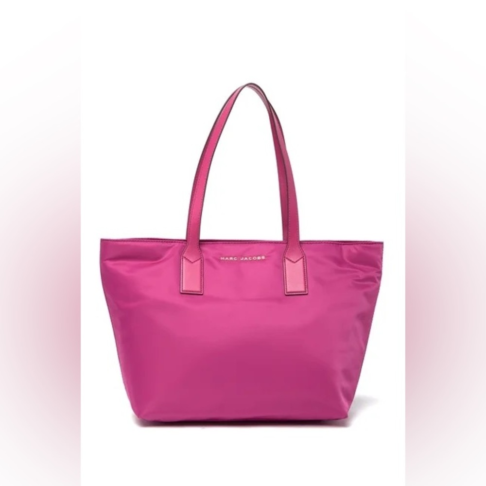 Marc Jacobs Wingman Nylon Tote in Pink